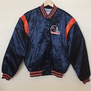 Chicago Bears Satin Jacket - Size Large